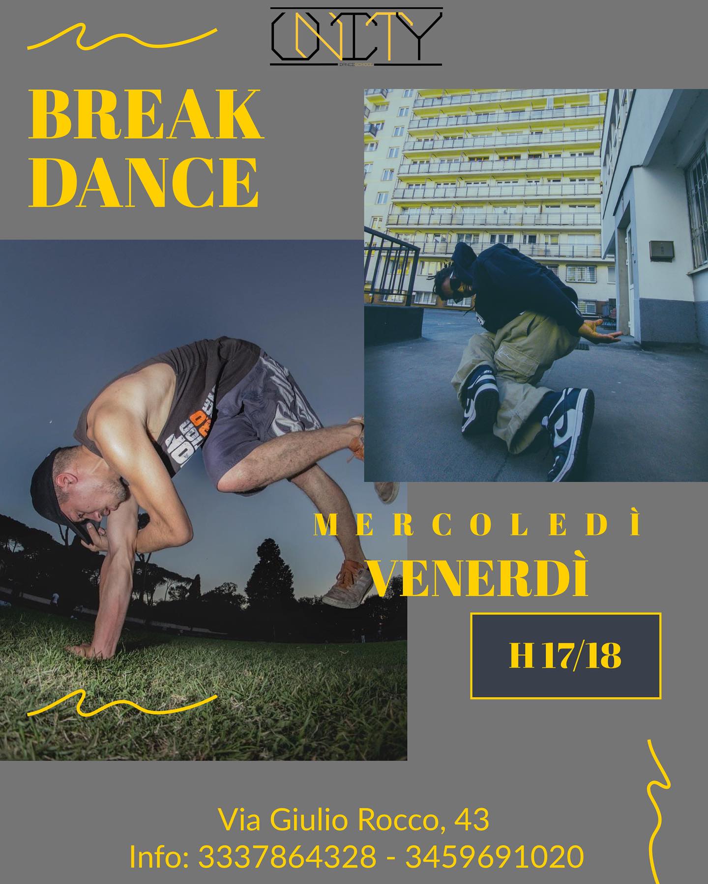 corsi hip hop break dance roma